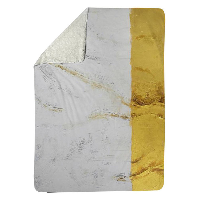 Begin Edition International Inc. Golden Shine Blanket Wayfair